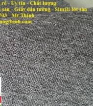 Thảm màu xám dùng trải bida máy lạnh