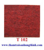 nơi bán cho thuê thảm nỉ đỏ, thảm T100